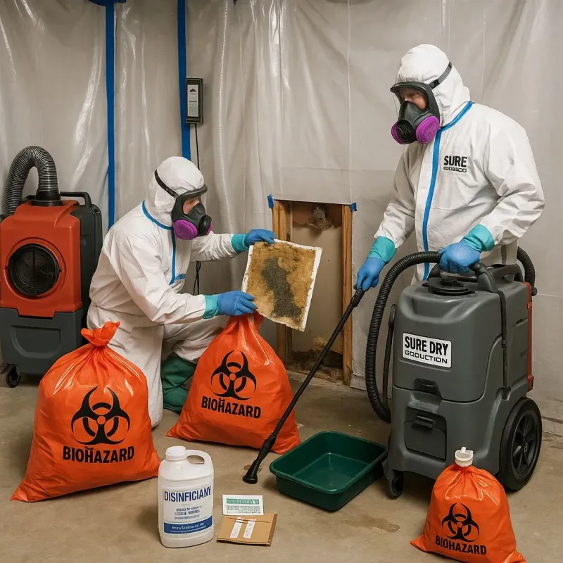 Contaminated Water Handling Protocols process in East Freehold, NJ